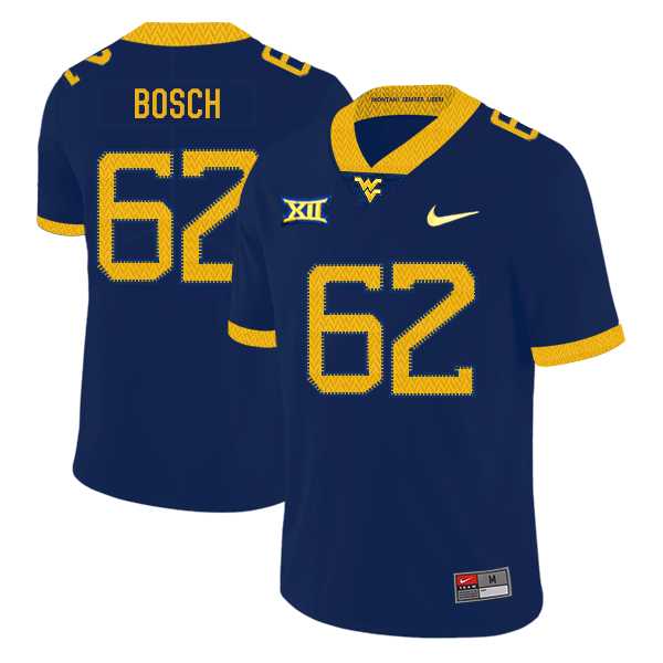 West Virginia Mountaineers 62 Kyle Bosch Navy College Football Jersey Dzhi,We sell and wholesale West Virginia Mountaineers 62 Kyle Bosch Navy College Football Jersey Dzhi on line form chian!